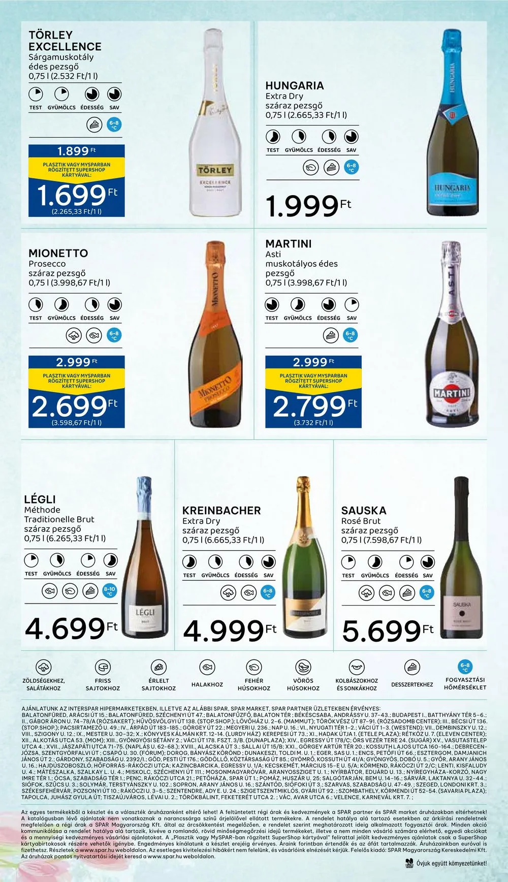Spar akciós újság Inyenc 03.22–04.08 – 32. oldal