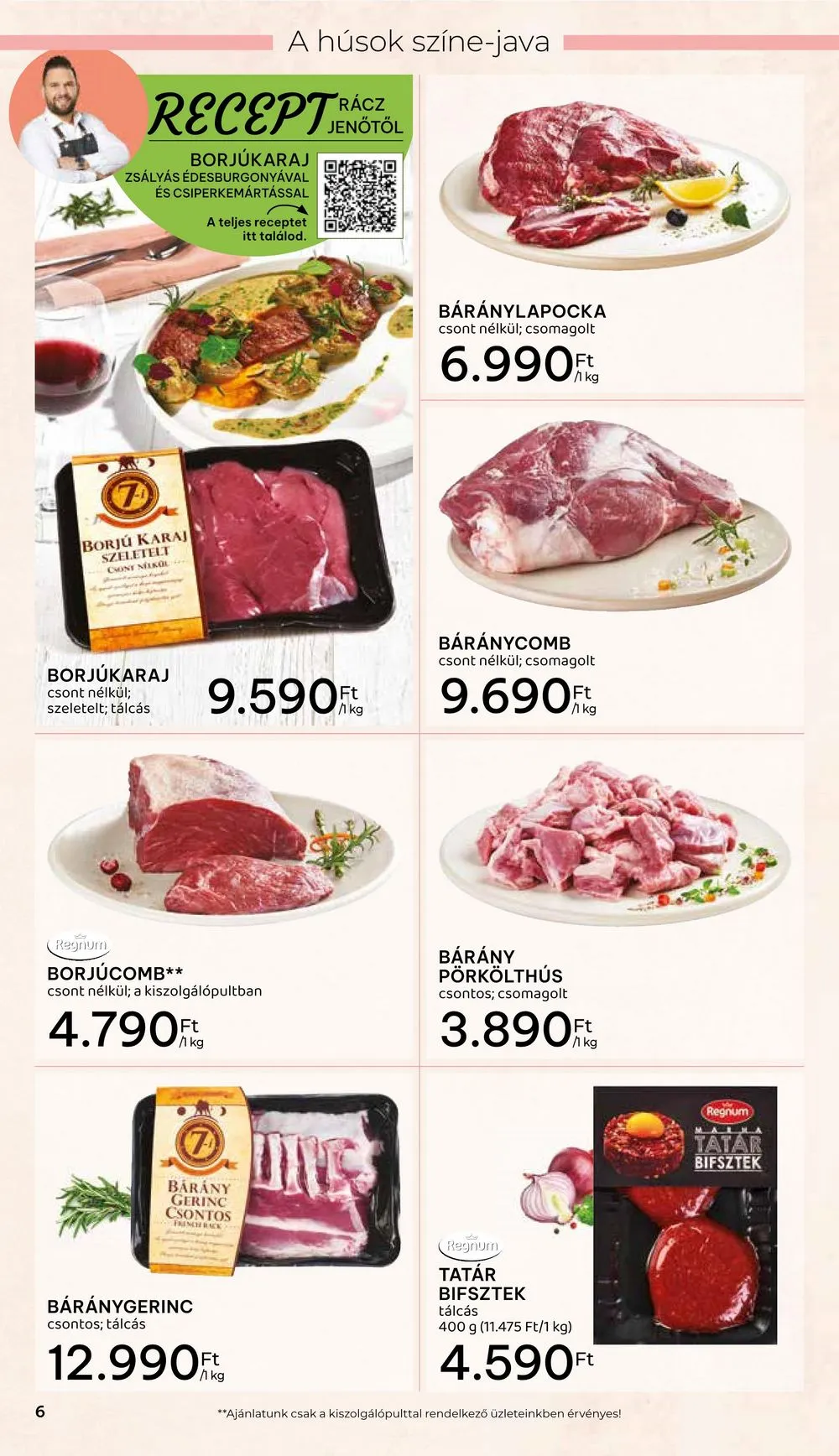 Spar akciós újság Inyenc 03.22–04.08 – 6. oldal