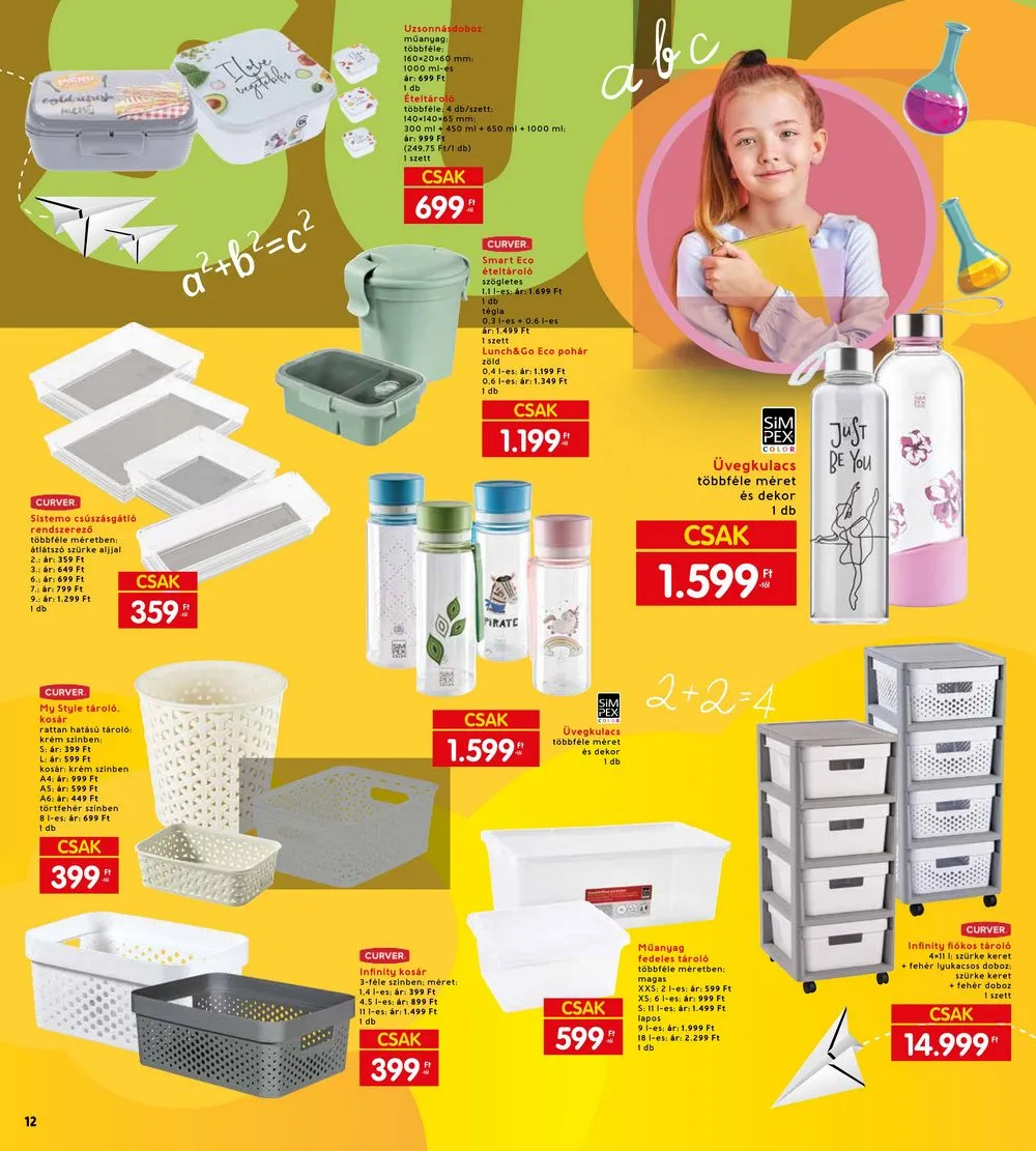 Spar akciós újság Iskola katalógus 07.20–08.17 – 12. oldal