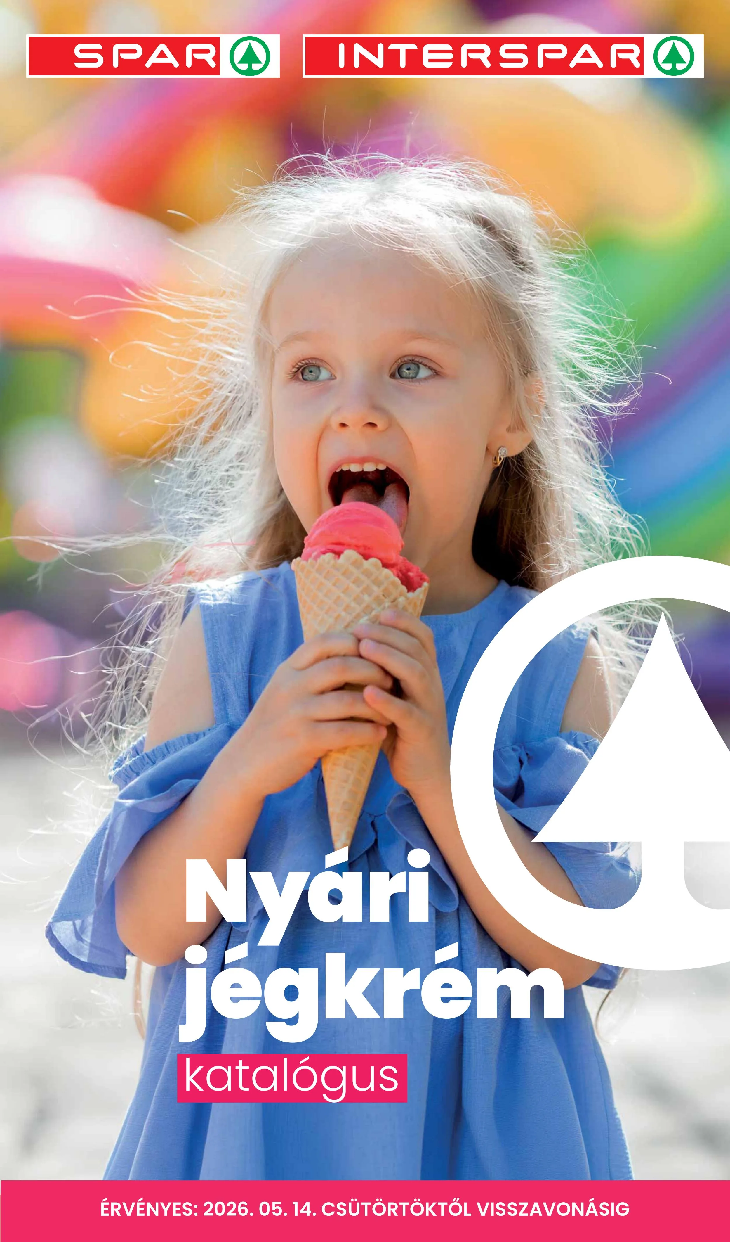 Spar akciós újság Jegkrem 05.14–05.14