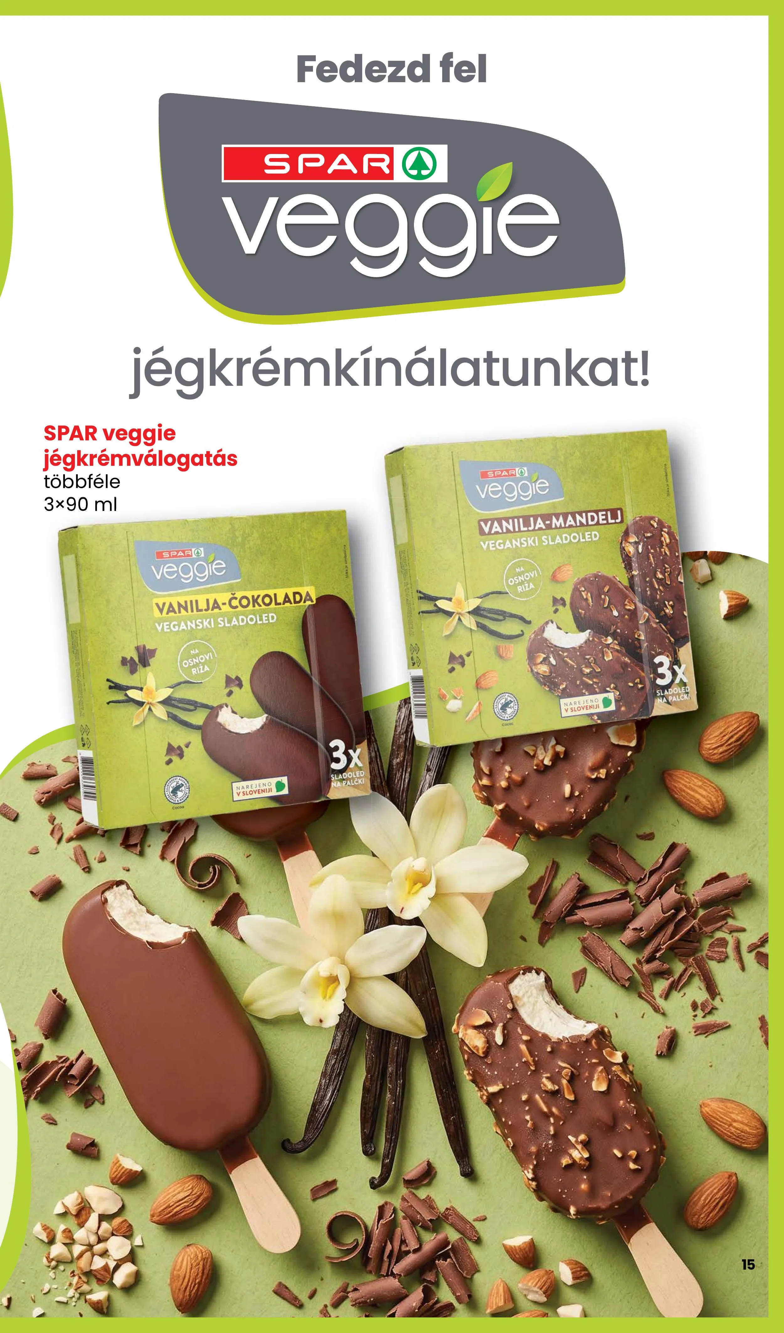 Spar akciós újság Jegkrem 05.14–05.14 – 15. oldal