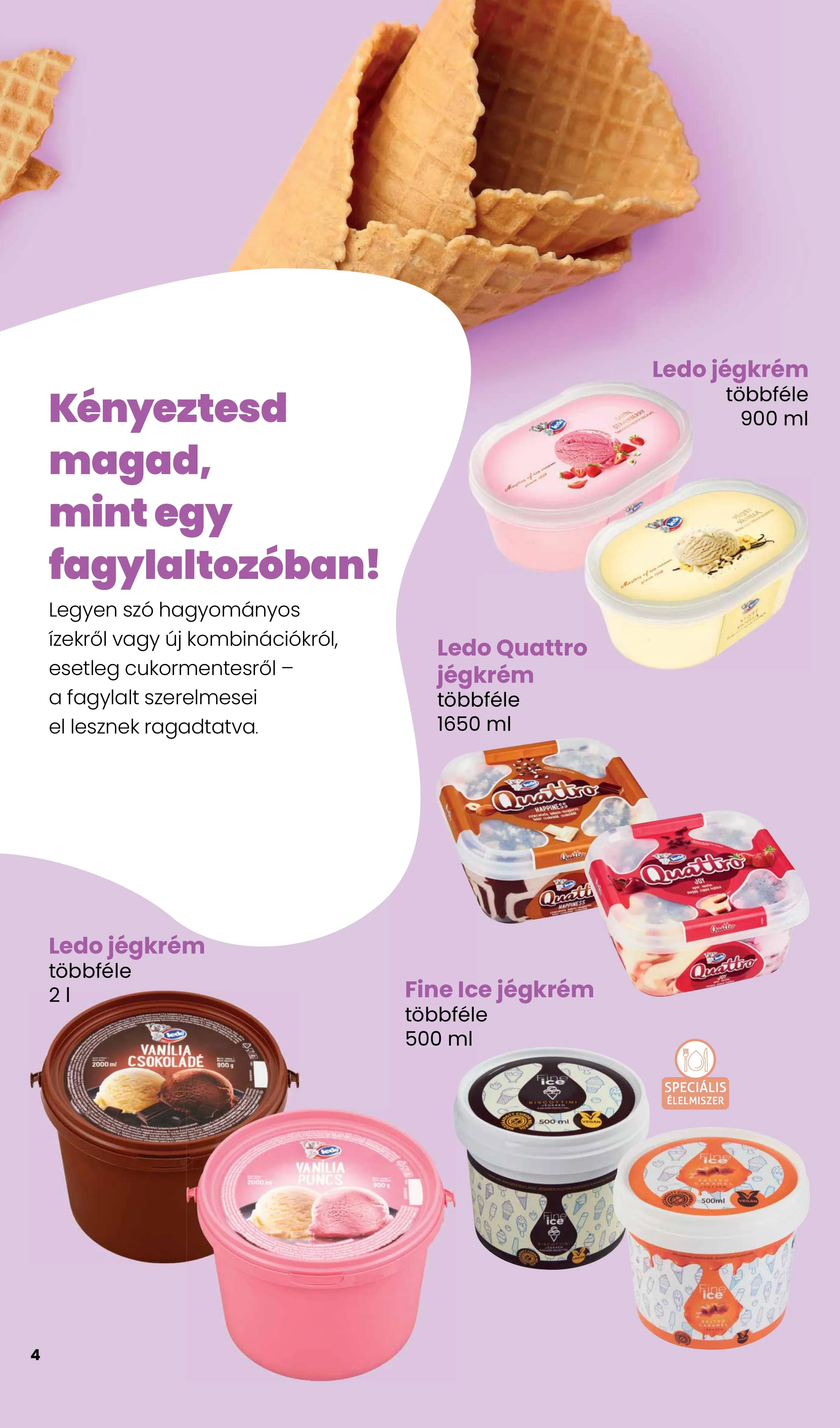 Spar akciós újság Jegkrem 05.14–05.14 – 4. oldal