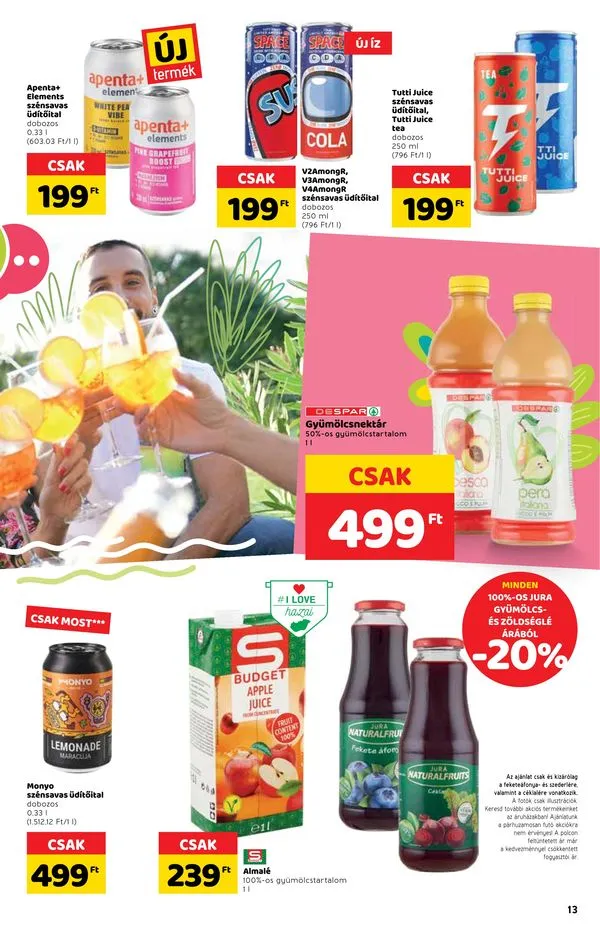 Spar akciós újság Kerti party 06.15–07.13 – 13. oldal
