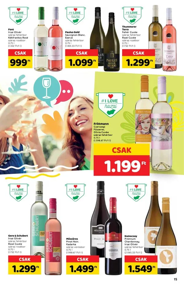 Spar akciós újság Kerti party 06.15–07.13 – 15. oldal