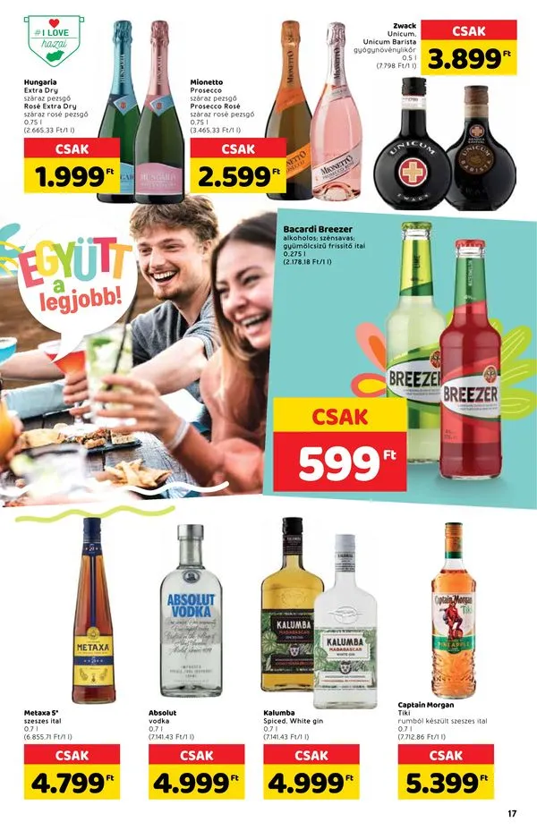 Spar akciós újság Kerti party 06.15–07.13 – 17. oldal