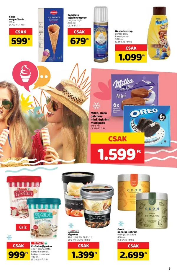 Spar akciós újság Kerti party 06.15–07.13 – 9. oldal
