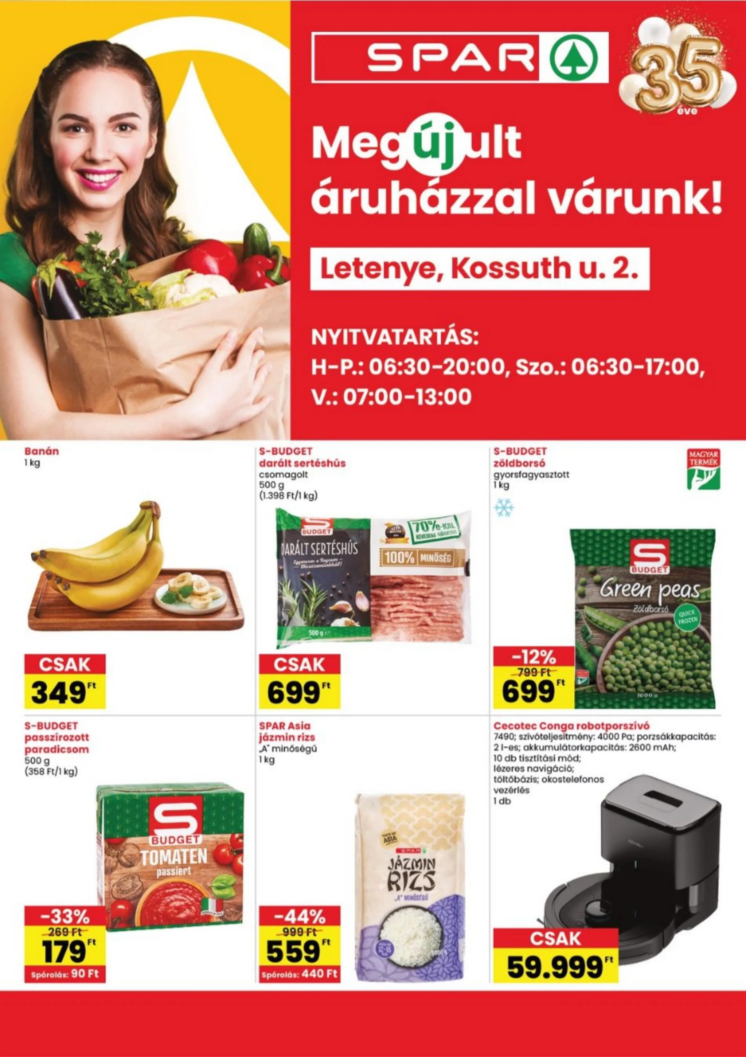 Spar akciós újság Letenye megujulas 09.03–09.09