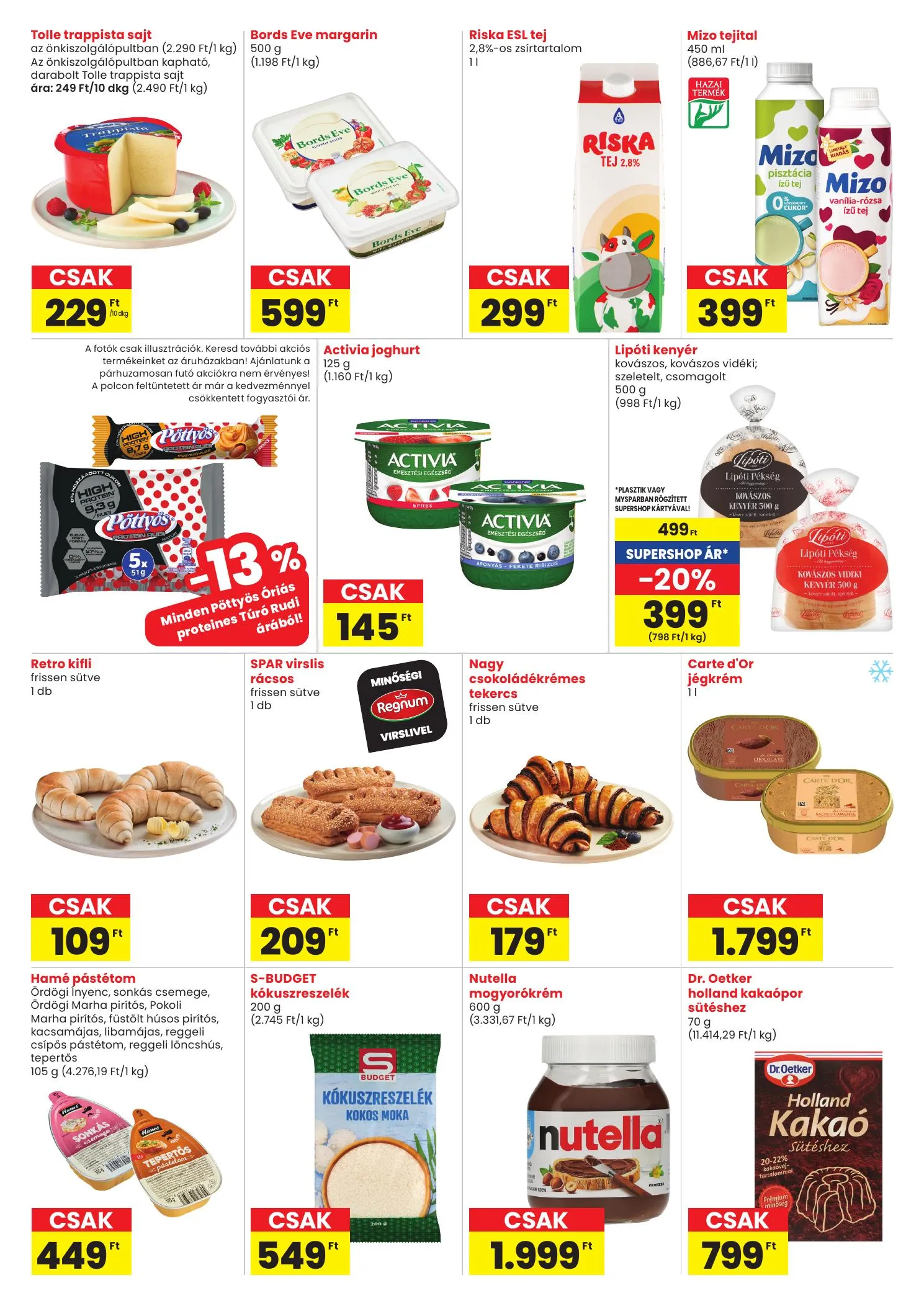 Spar akciós újság Market bp thokoly ut megujulas 03.19–03.25 – 3. oldal