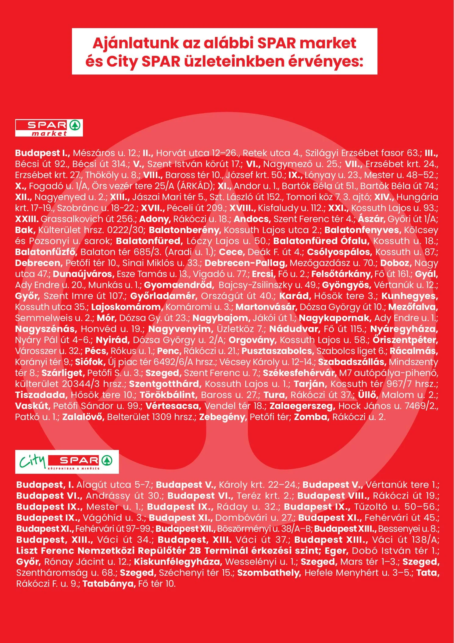 Spar akciós újság Market és City Spar 07.31–08.06 – 3. oldal