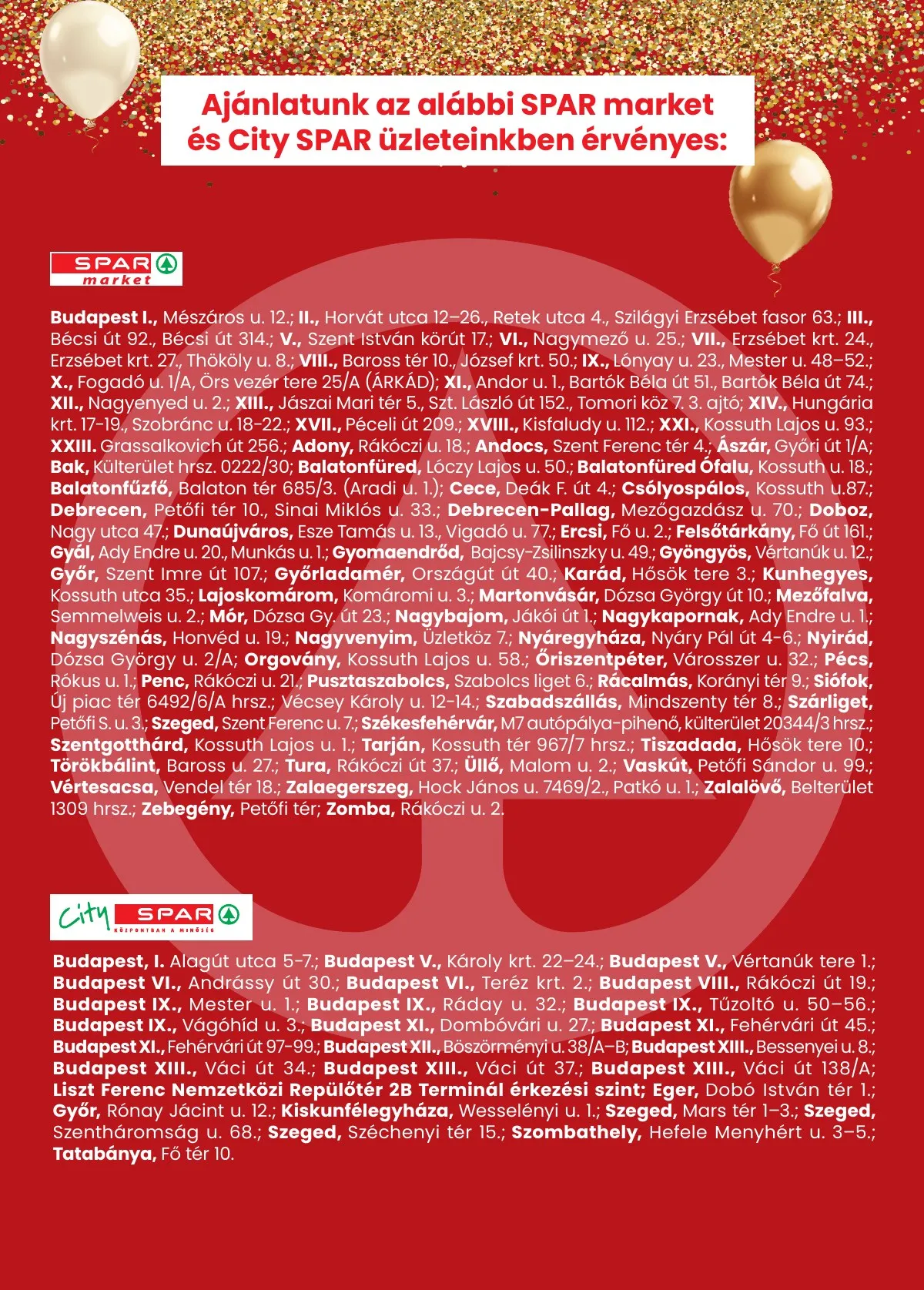 Spar akciós újság Market és City Spar 01.29–02.04 – 3. oldal