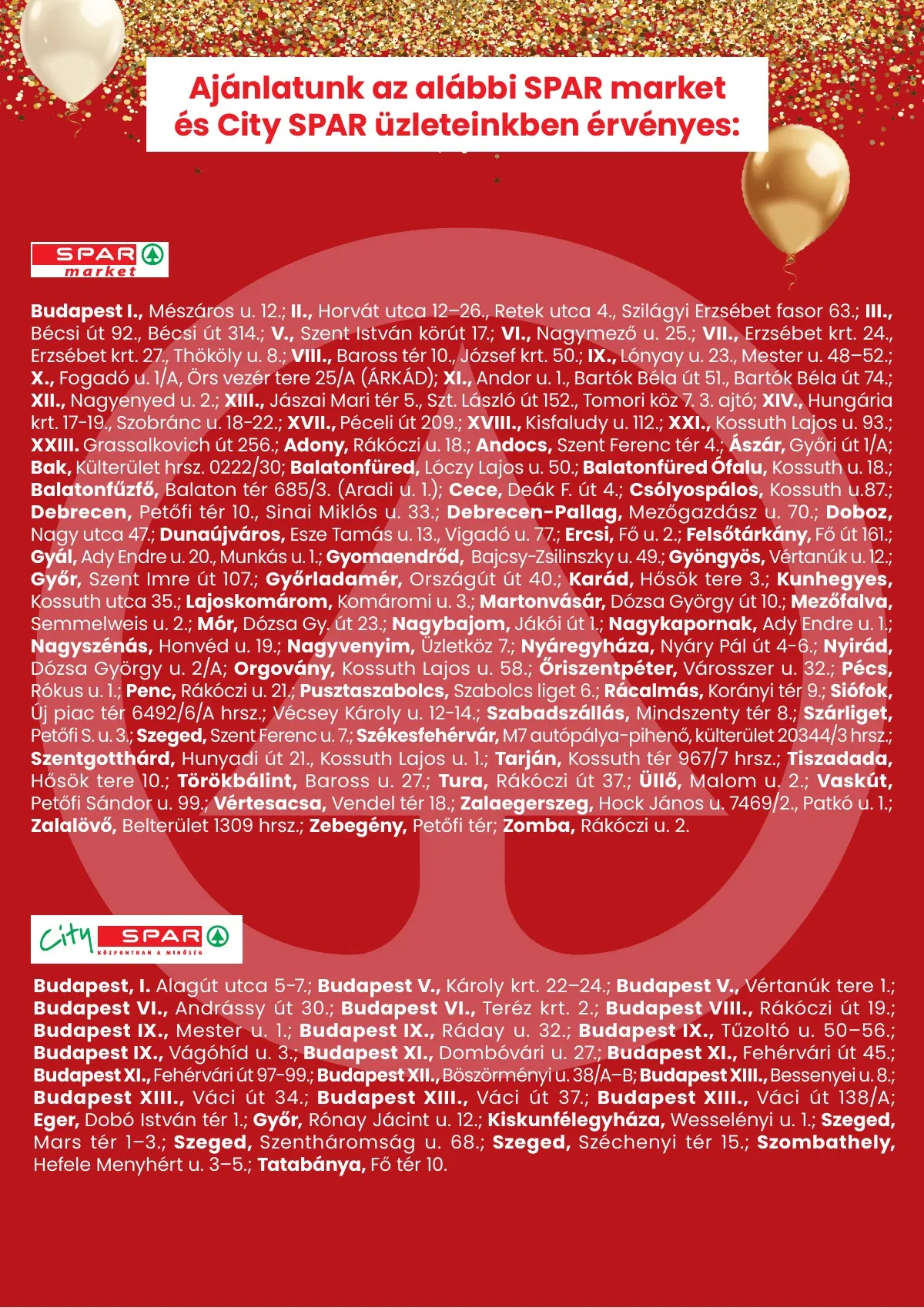 Spar akciós újság Market és City Spar 05.07–05.13 – 3. oldal