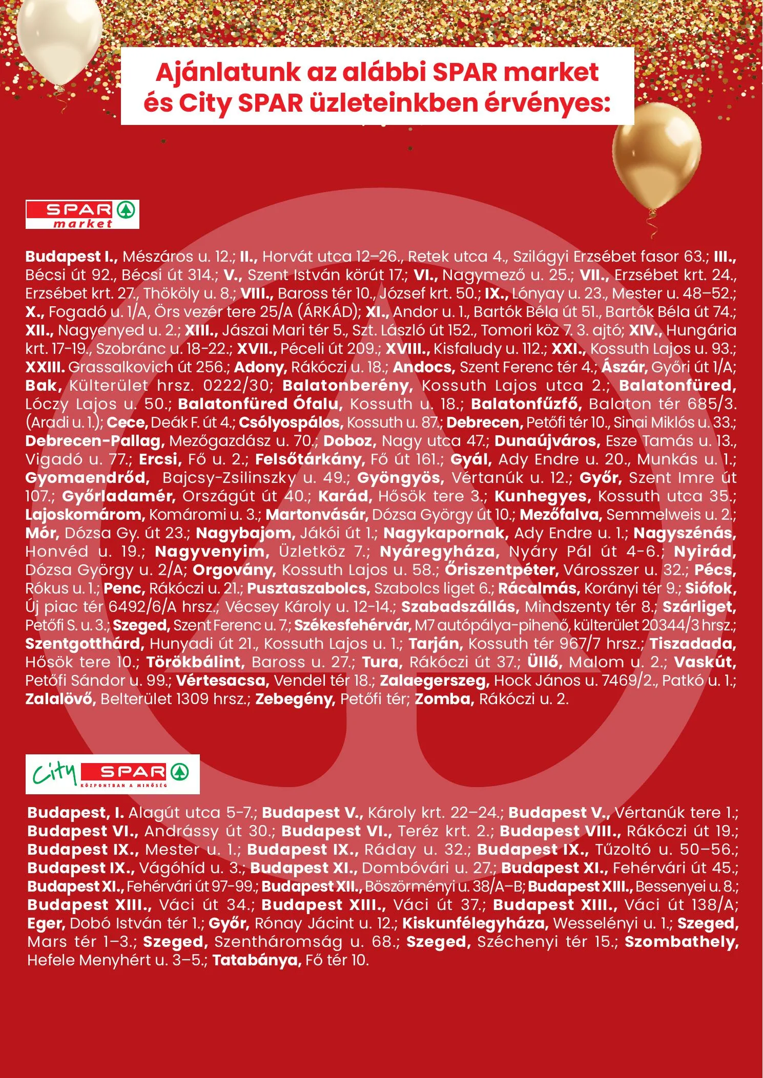 Spar akciós újság Market és City Spar 05.28–06.03 – 3. oldal