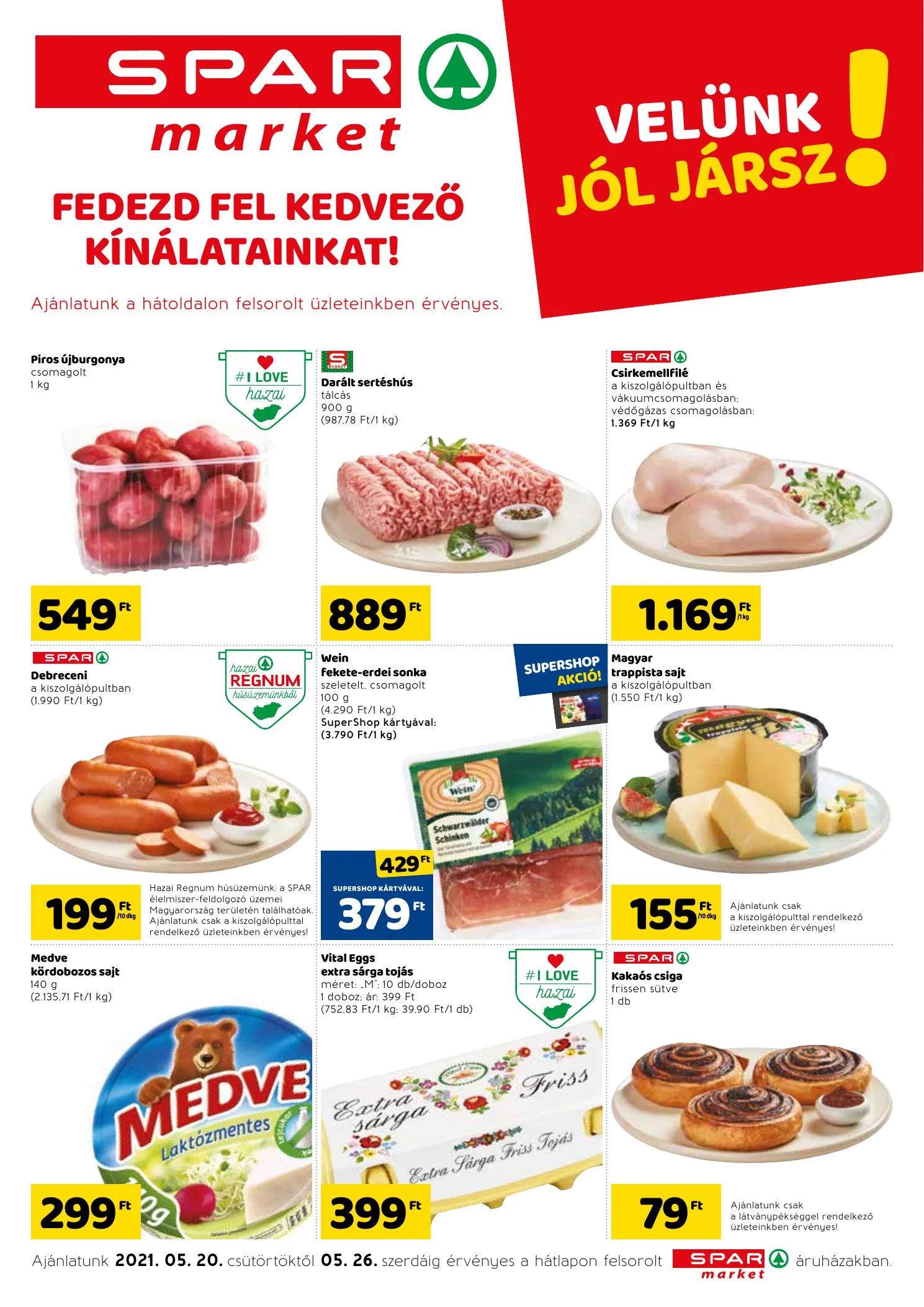 Spar akciós újság Market 05.20–05.26