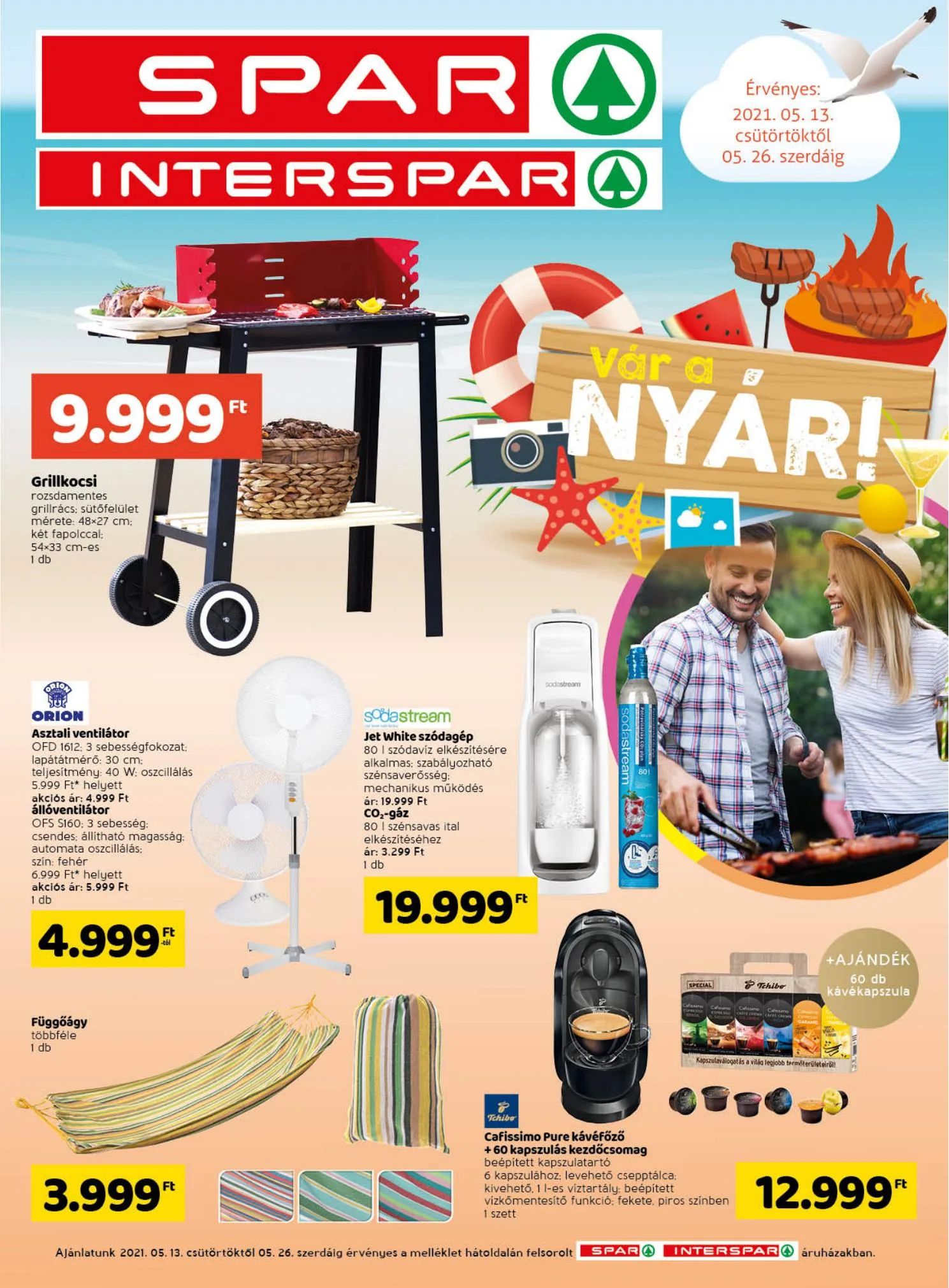 Spar akciós újság Nyari katalógus 05.13–05.26