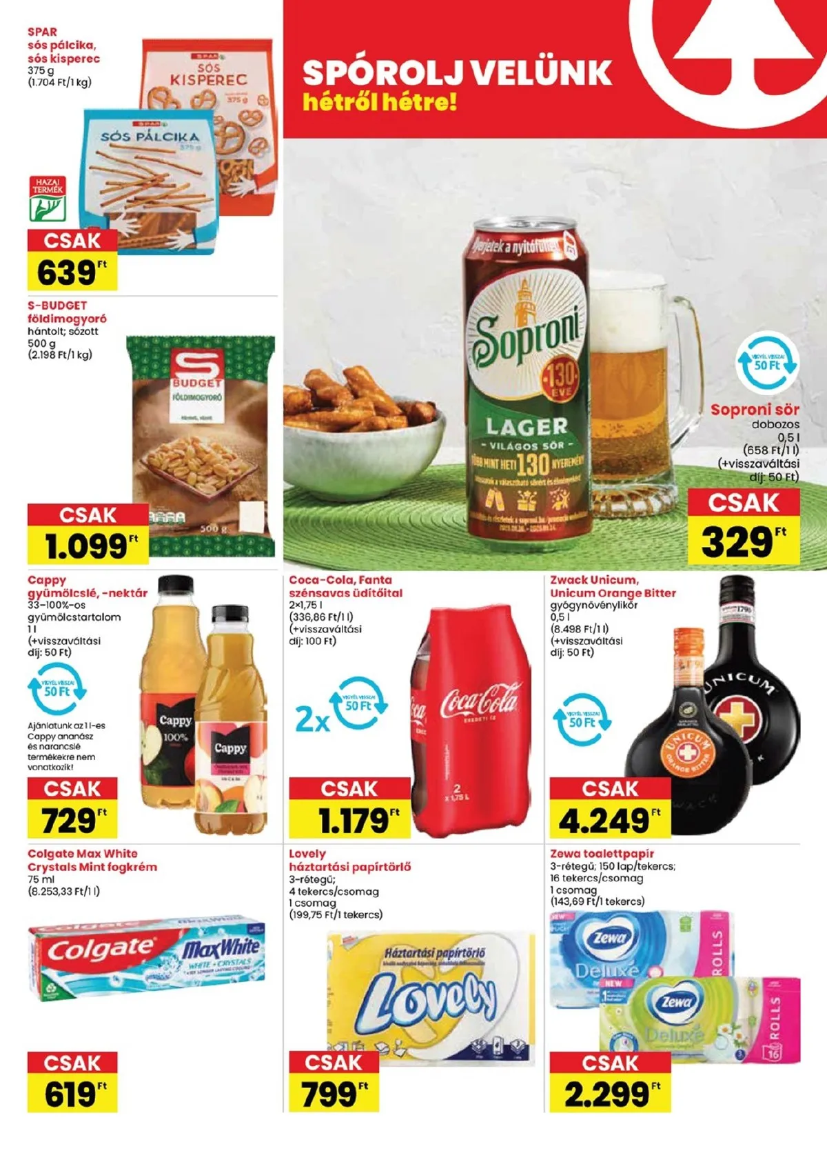 Spar akciós újság Szombathely megujulas 07.24–07.30 – 3. oldal