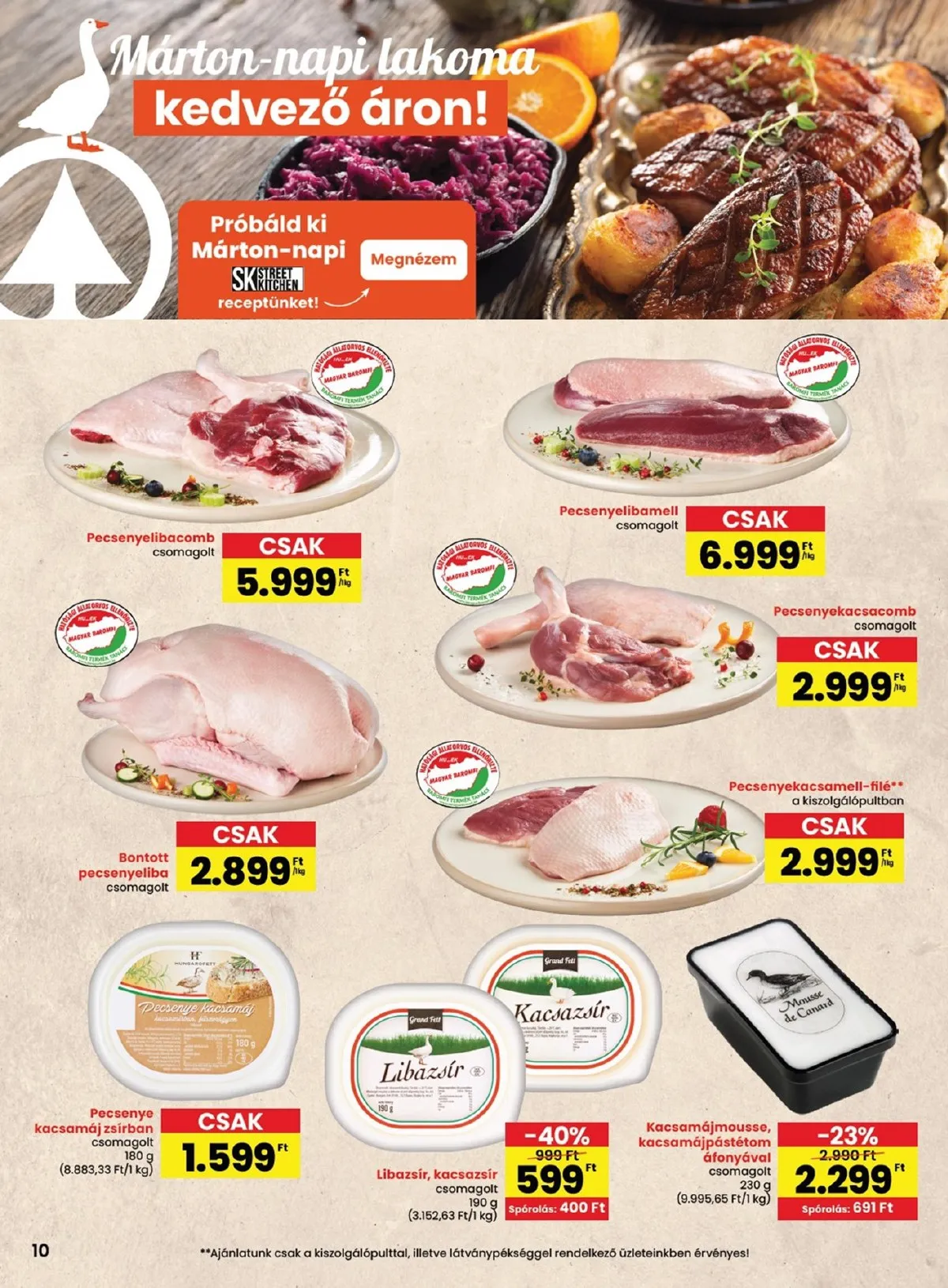 Spar akciós újság Zalaszentgrot 10.30–11.05 – 10. oldal