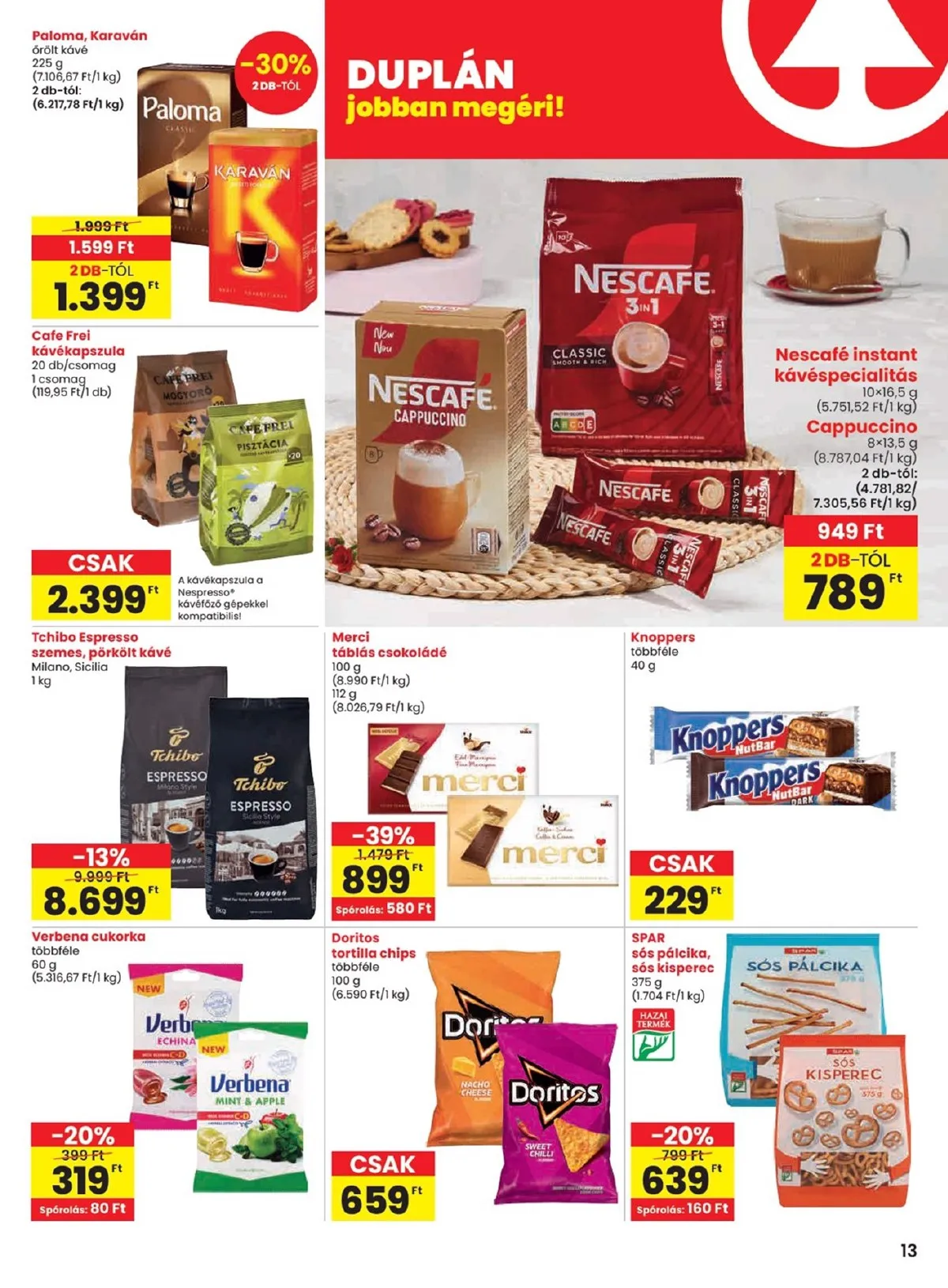 Spar akciós újság Zalaszentgrot 10.30–11.05 – 13. oldal
