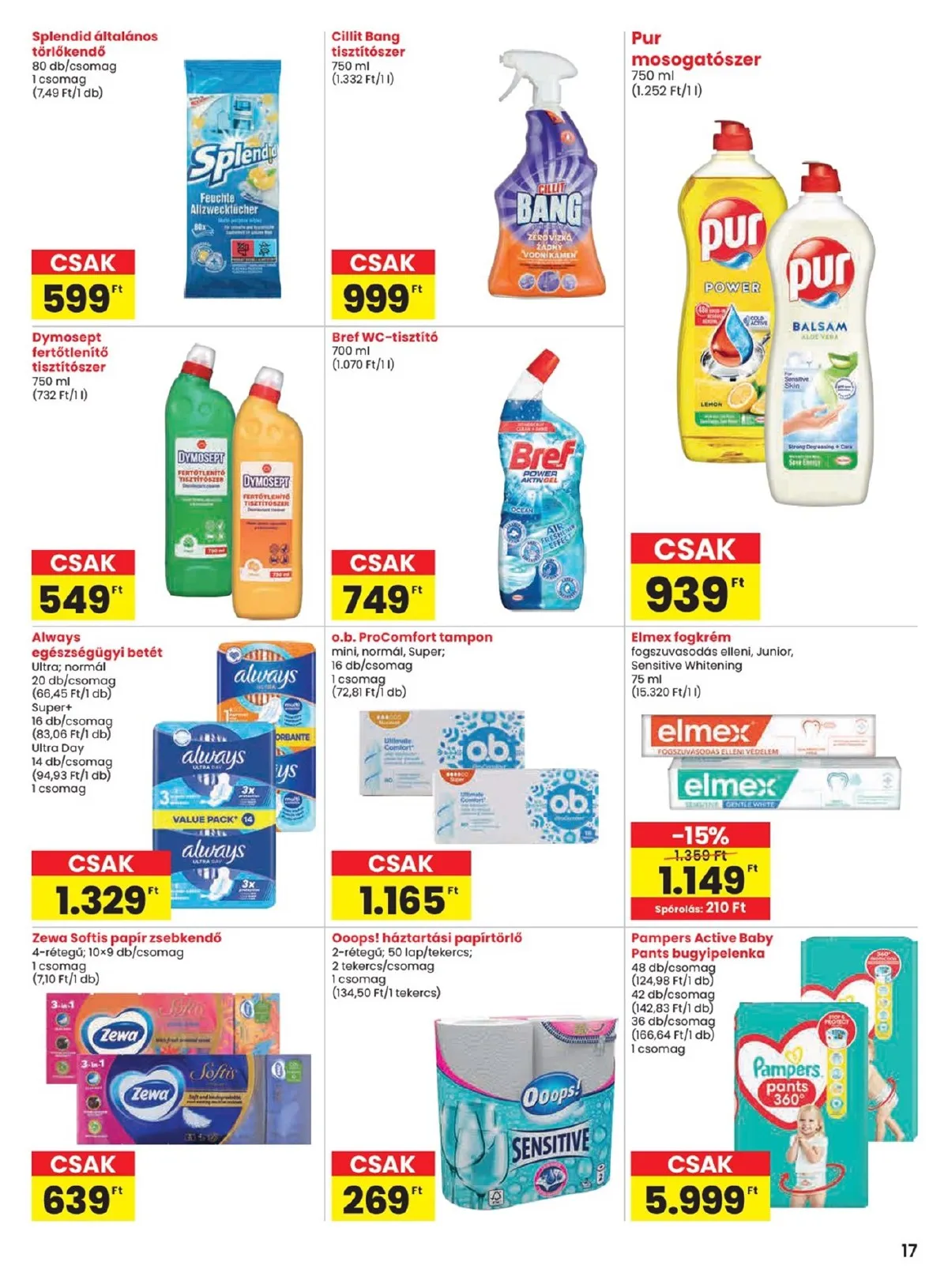 Spar akciós újság Zalaszentgrot 10.30–11.05 – 17. oldal
