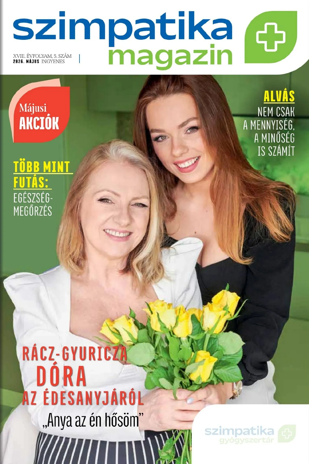 Szimpatika akciós újság 05.01–05.31