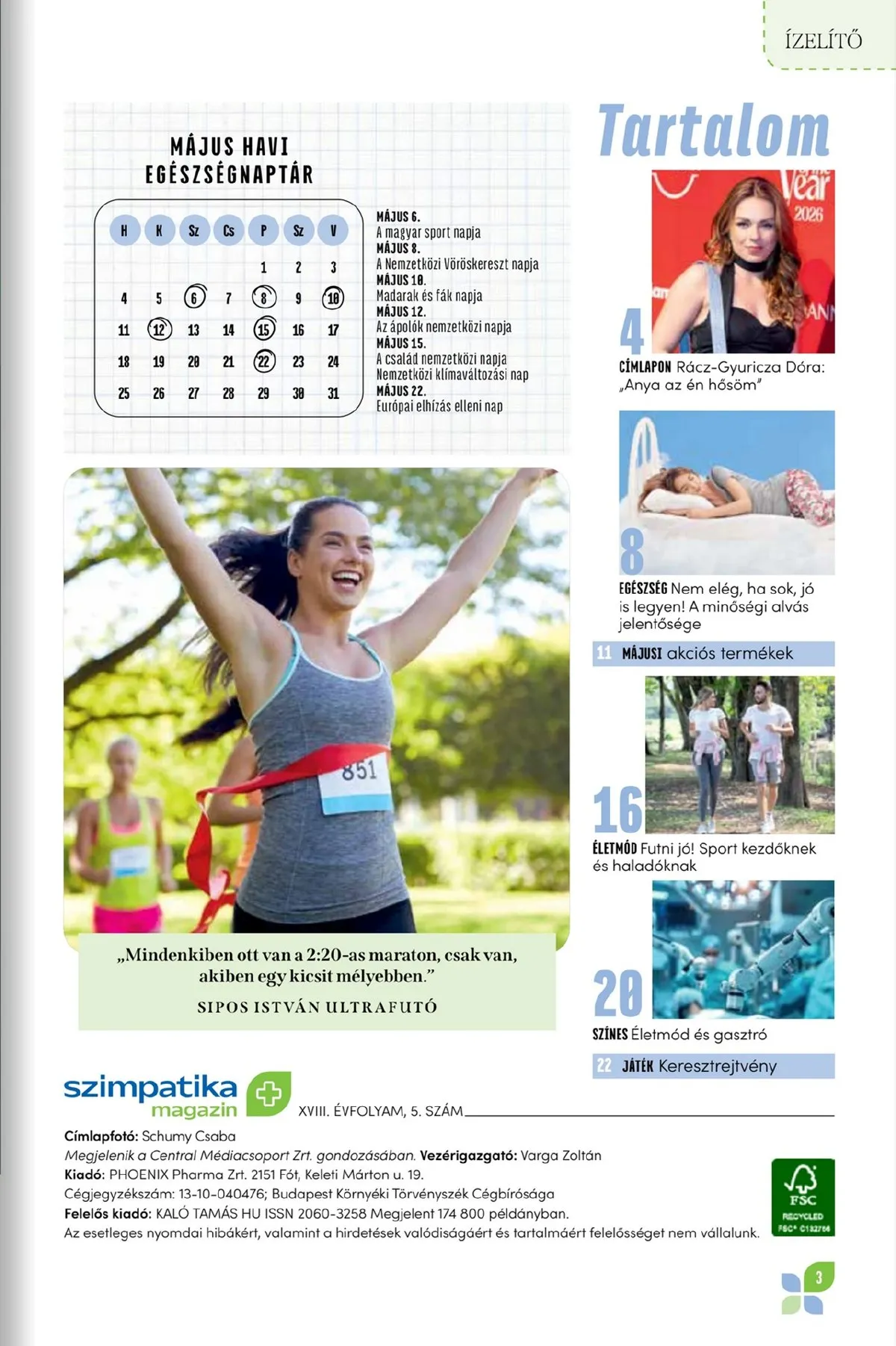 Szimpatika akciós újság 05.01–05.31 – 3. oldal