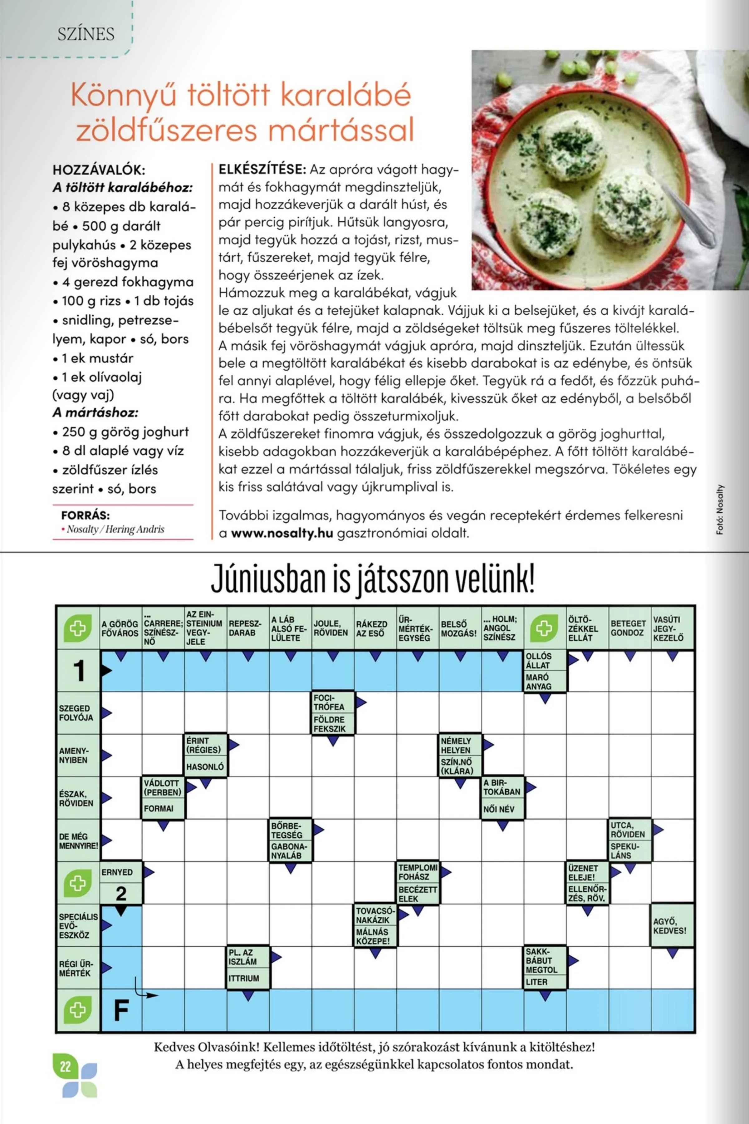 Szimpatika akciós újság 06.01–06.30 – 22. oldal