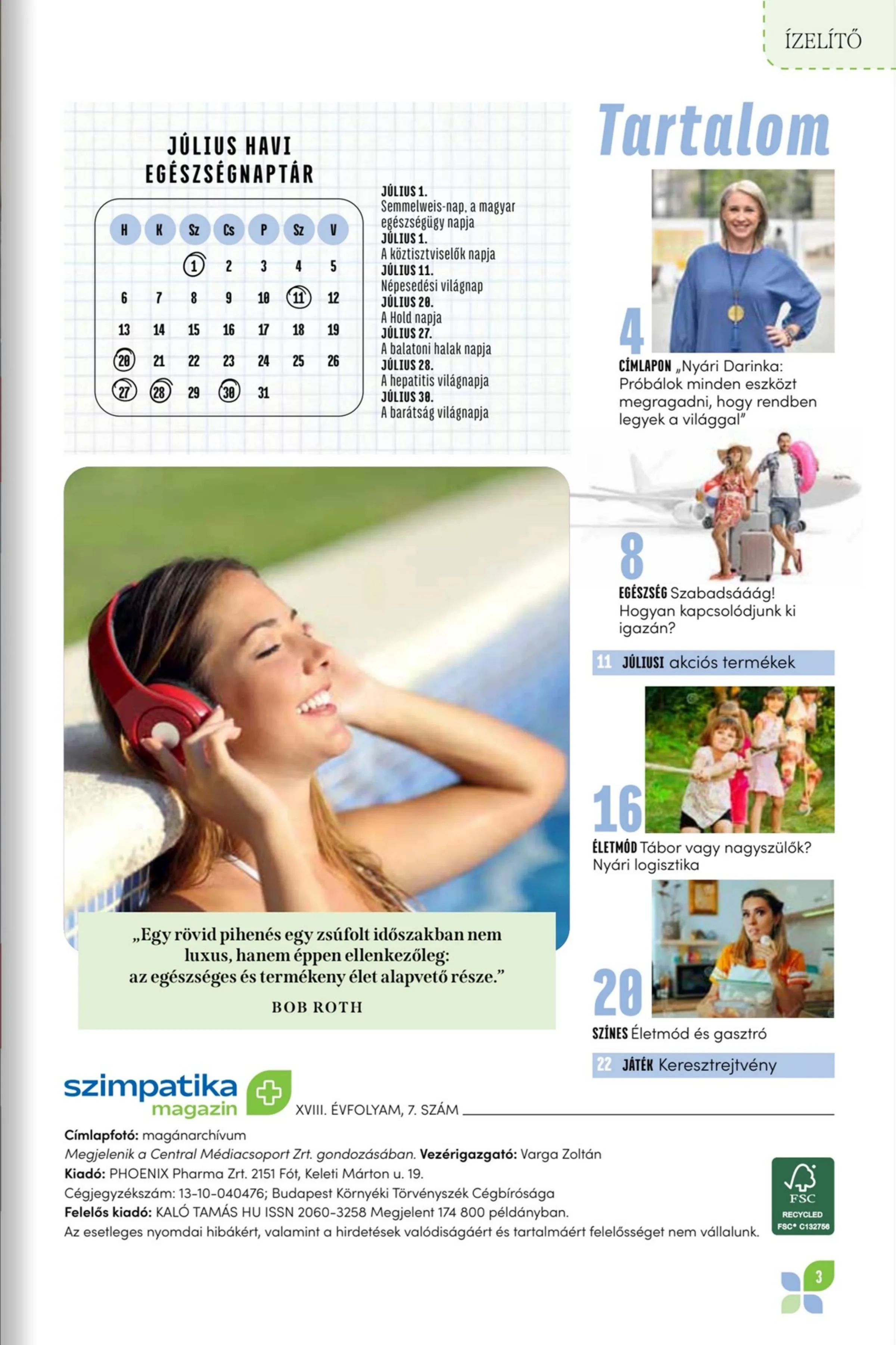 Szimpatika akciós újság 07.01–07.31 – 3. oldal