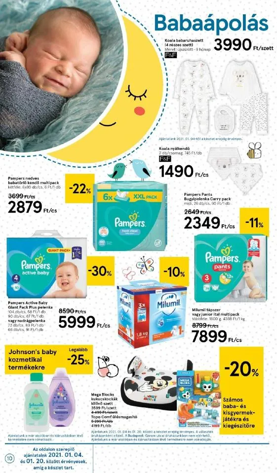 Tesco akciós újság 01.04–01.13 – 10. oldal