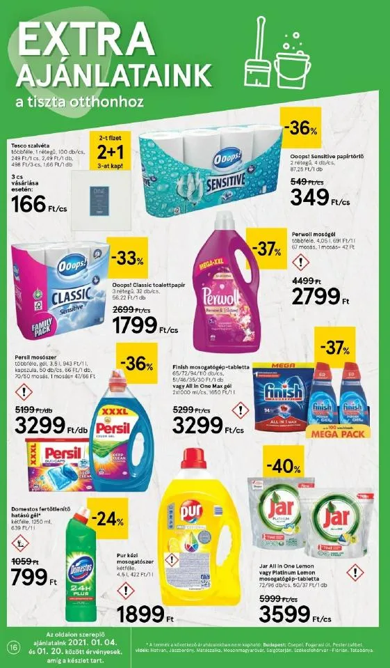 Tesco akciós újság 01.04–01.13 – 16. oldal