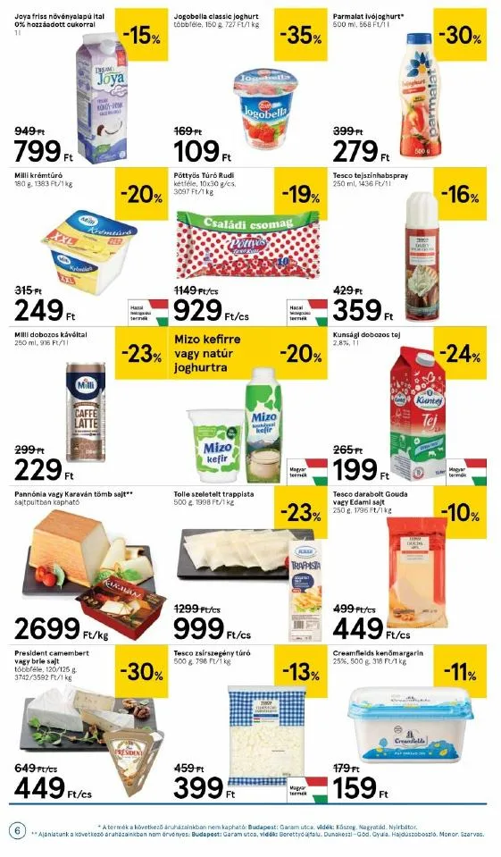 Tesco akciós újság 01.04–01.13 – 6. oldal