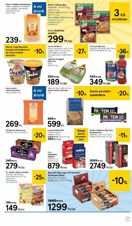 Tesco akciós újság 01.04–01.13 – 7. oldal