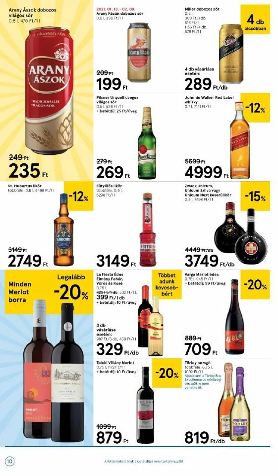 Tesco akciós újság 01.14–01.20 – 10. oldal
