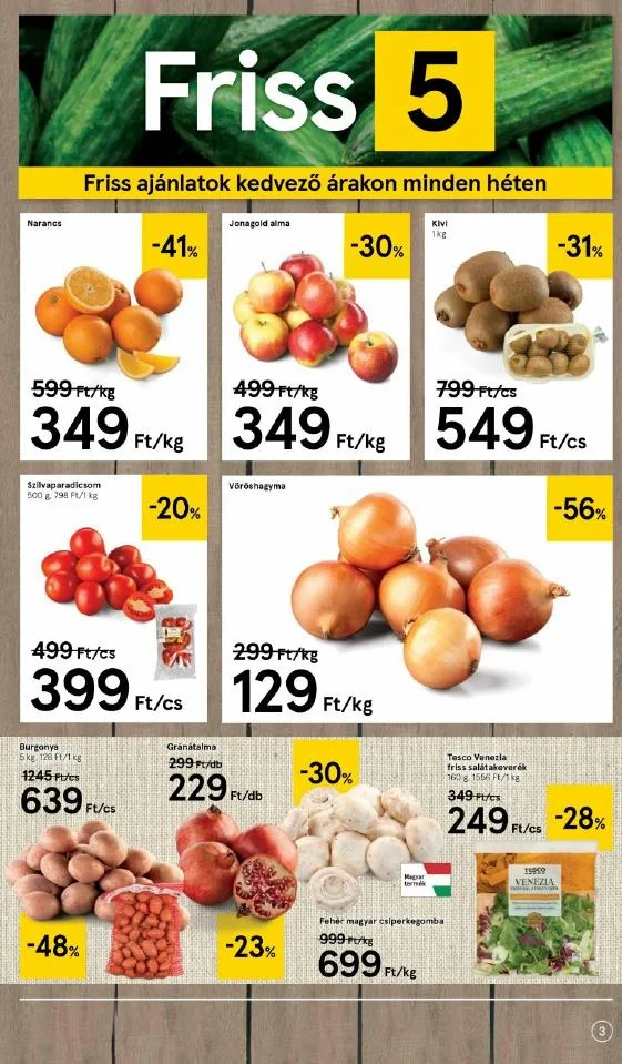 Tesco akciós újság 01.14–01.20 – 3. oldal