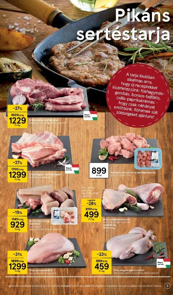 Tesco akciós újság 01.21–01.27 – 5. oldal