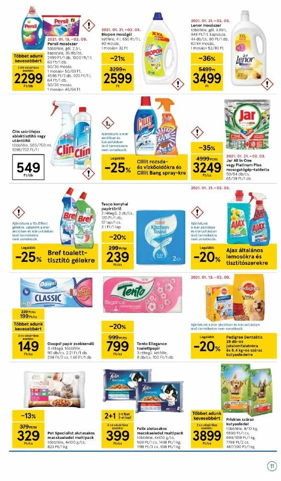 Tesco akciós újság 01.28–02.03 – 11. oldal