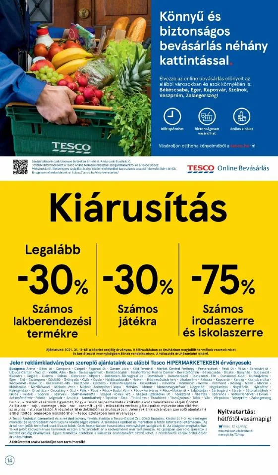 Tesco akciós újság 01.28–02.03 – 14. oldal