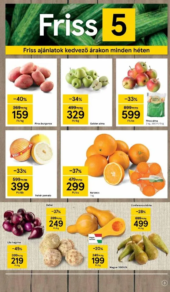 Tesco akciós újság 01.28–02.03 – 3. oldal