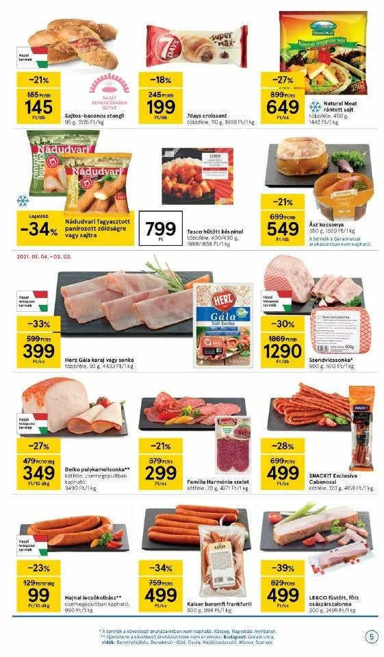 Tesco akciós újság 01.28–02.03 – 5. oldal