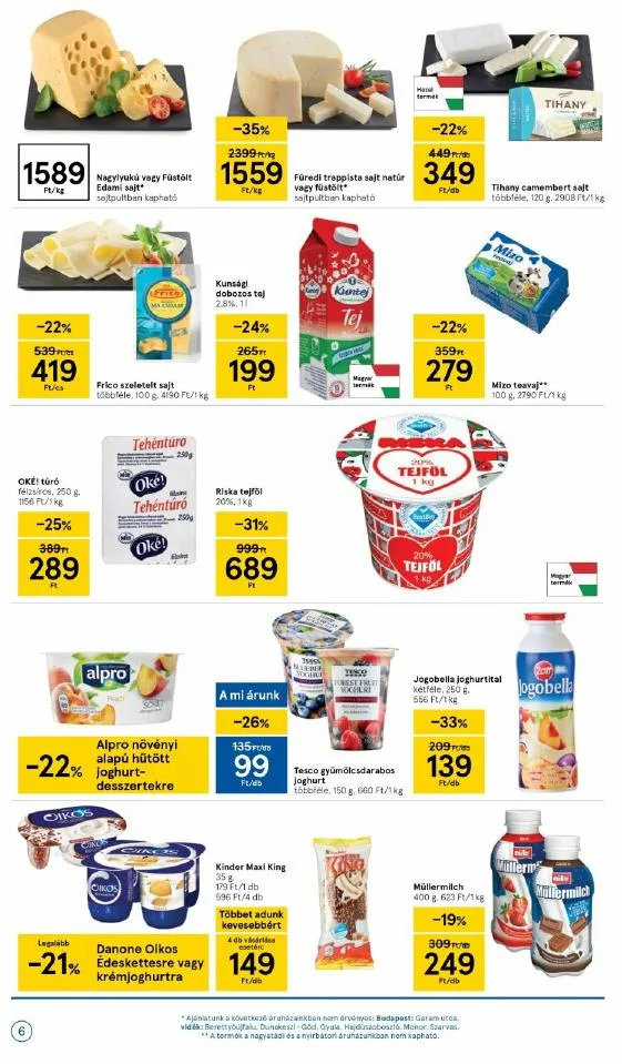 Tesco akciós újság 01.28–02.03 – 6. oldal