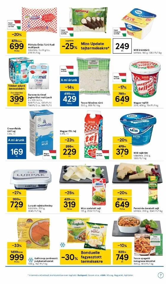 Tesco akciós újság 02.04–02.10 – 7. oldal