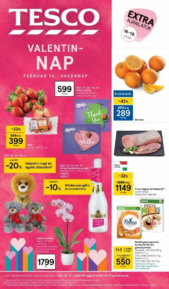 Tesco akciós újság 02.11–02.17