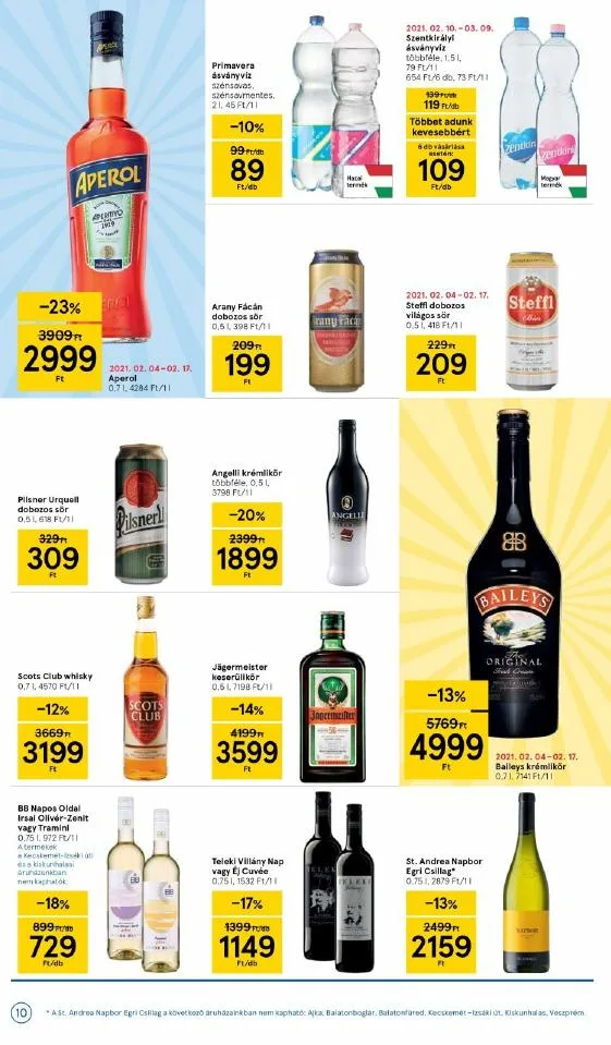 Tesco akciós újság 02.11–02.17 – 10. oldal
