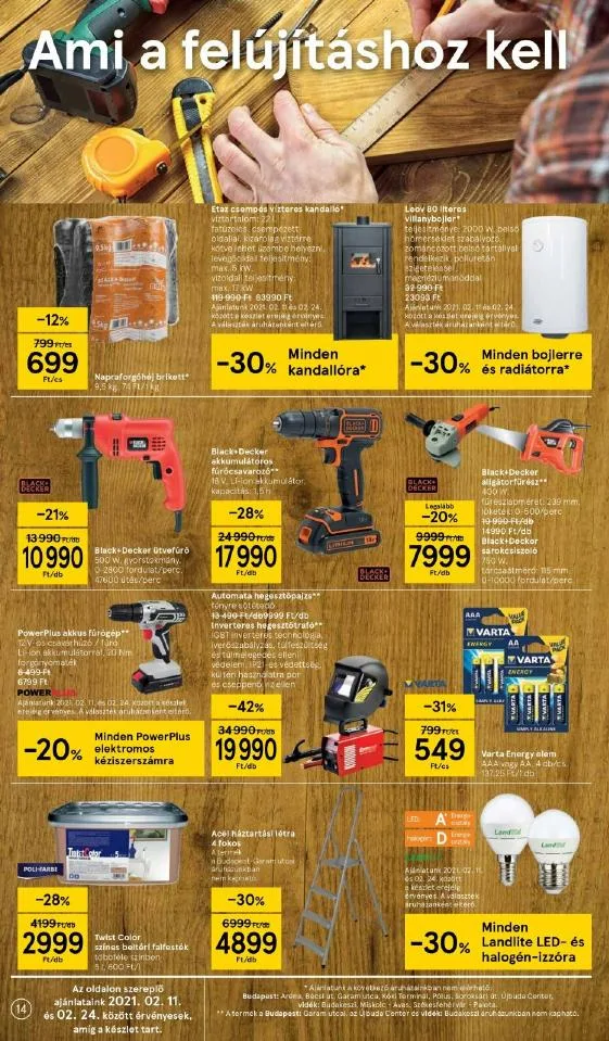 Tesco akciós újság 02.11–02.17 – 14. oldal