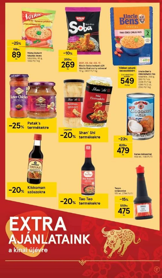 Tesco akciós újság 02.11–02.17 – 17. oldal