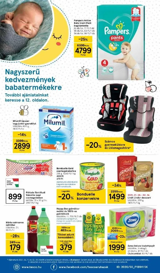 Tesco akciós újság 02.11–02.17 – 20. oldal