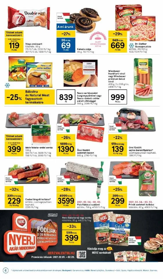 Tesco akciós újság 02.11–02.17 – 6. oldal