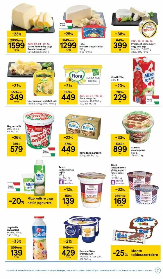 Tesco akciós újság 02.11–02.17 – 7. oldal