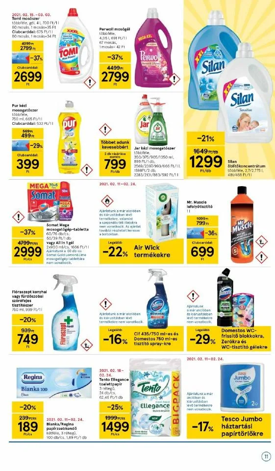 Tesco akciós újság 02.18–02.24 – 11. oldal