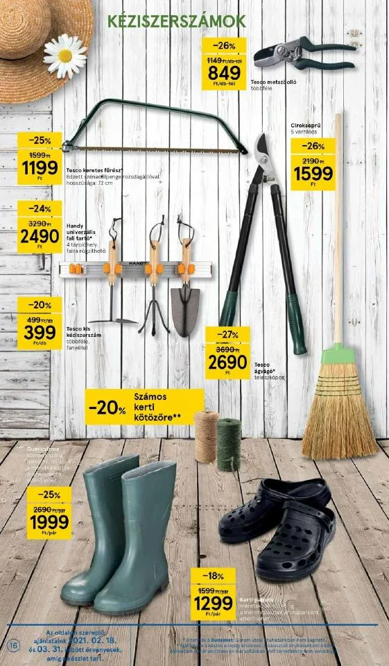 Tesco akciós újság 02.18–02.24 – 16. oldal