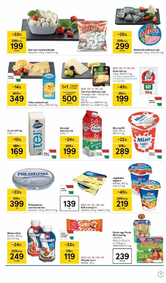 Tesco akciós újság 02.18–02.24 – 7. oldal