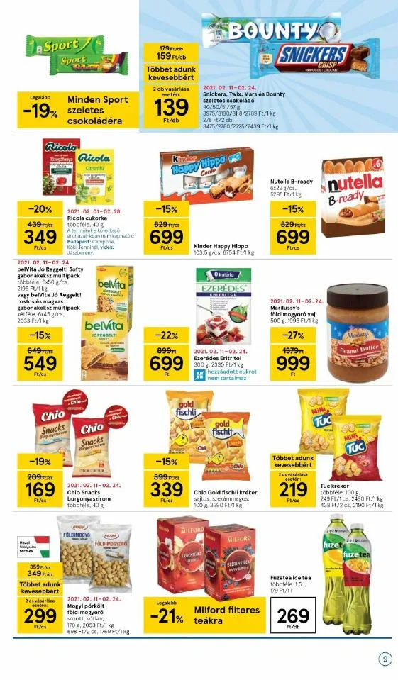 Tesco akciós újság 02.18–02.24 – 9. oldal